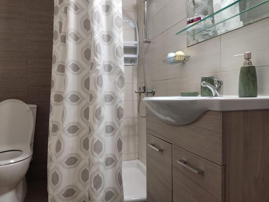 Modern Apartment Near Airport, Port & Beach Nea Alikarnassos Luaran gambar
